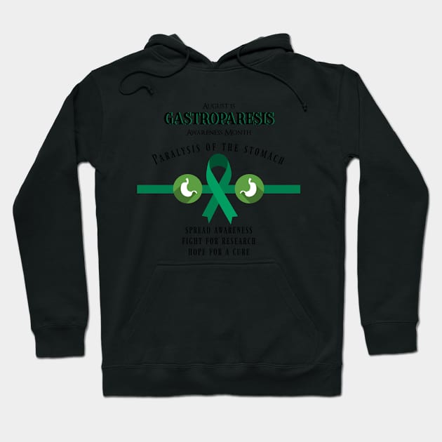 Gastroparesis Support Awareness Hoodie by allthumbs